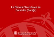 La Receta ElectrÃ³nica en CataluÃ±a (Rec@t)