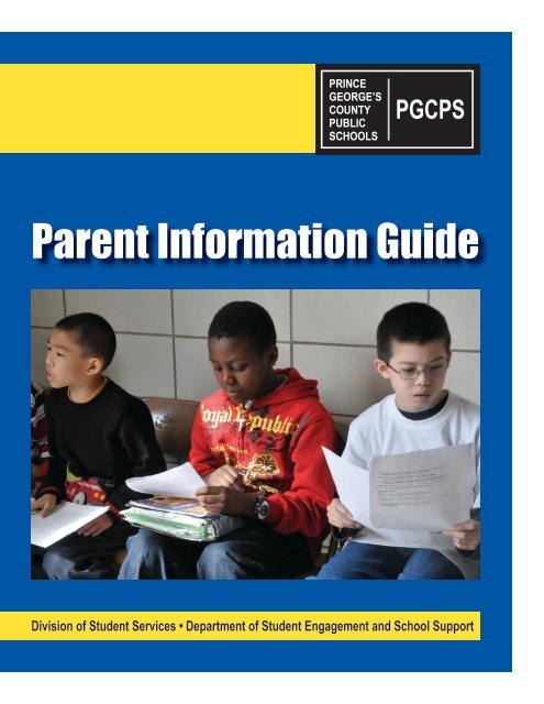 Parent Information Guide - Prince George's County Public School ...