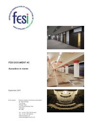 FESI DOCUMENT A5 Acoustics in rooms