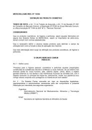 MERCOSUL/GMC/RES. Nº 110/94 DEFINIÇÃO DE ... - Mercosur