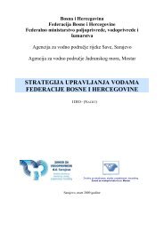 strategija upravljanja vodama federacije bosne i hercegovine