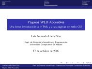 PÃ¡ginas WEB Accesibles - Universidad Complutense de Madrid