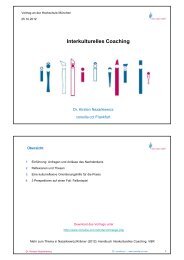 Interkulturelles Coaching - consilia cct