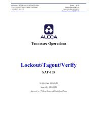 Lockout/Tagout/Verification procedure.