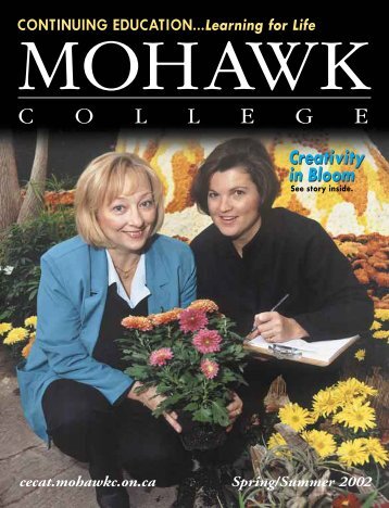 Mohawk College Spring/Summer 2002 CE Catalogue