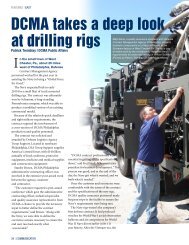 DCMA takes a deep look at drilling rigs - Schramm Inc.