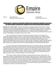 empire beauty schools and regis corporation announce merger