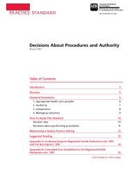 Decisions About Procedures and Authority, Revised 2006