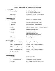 View and print the 2013-2014 school calendar. - Woodberry Forest ...