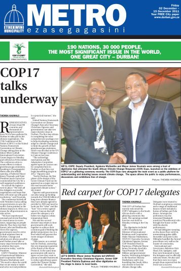 COP17 talks underway - Durban