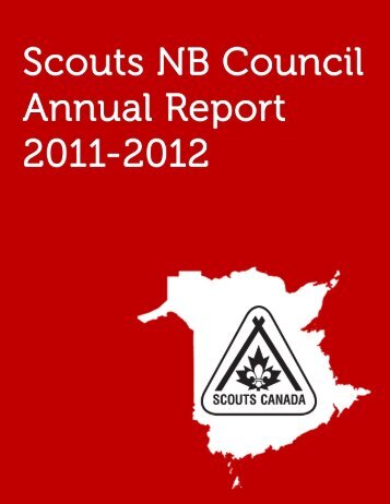 Download the 2011-2012 Annual Report - Scouts Canada