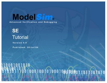 ModelSim SE Tutorial