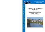 Patient Information Leaflet - Jigsaw Appeal