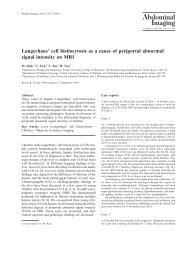 Langerhans' cell histiocytosis as a cause of periportal abnormal ...