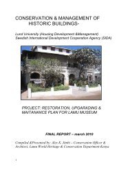 Restoration, Upgrading & Maintenance Plan for Lamu Museum - HDM