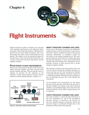 PITOT-STATIC FLIGHT INSTRUMENTS - St. Louis Pilot Services