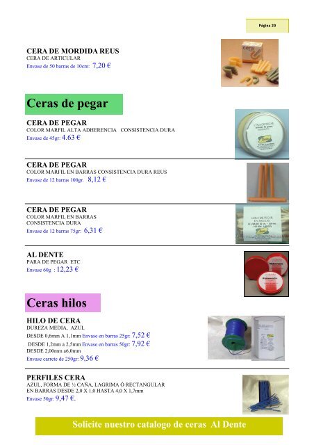 catalogo de laboratorio.pub - Dentalraces