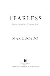 Max Lucado - Outreach
