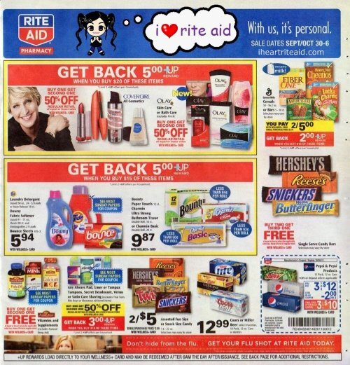 i heart rite aid: 09/30 - 10/06 ad