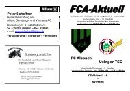 FCA-Aktuell Nr. 5 - FC-Alsbach