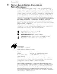 Textiles Quality Control Standards and Testing Procedures Y