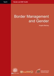 Tool 6-Border Management and Gender.pdf - ISSAT - DCAF