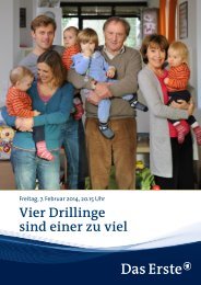 Vier Drillinge sind einer zu viel - Degeto