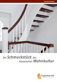 Download Broschüre Wangentreppen - Treppenbau Voss