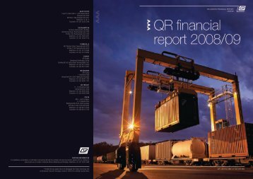 QR financial report 2008/09 - Queensland Rail