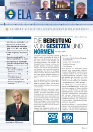 die bedeutung von gesetzen und - ELA European Lift Association.