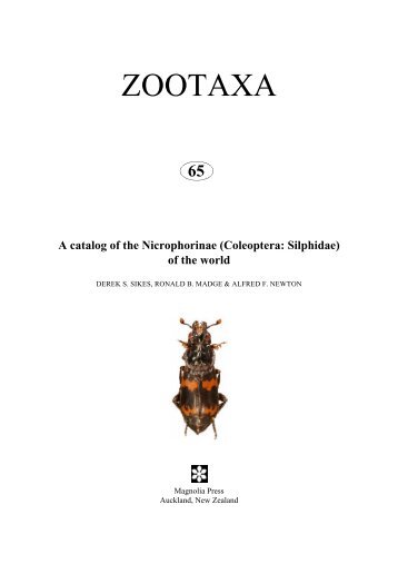 ZOOTAXA