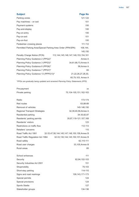 titlepage/contents pg 1-16 - British Parking Association