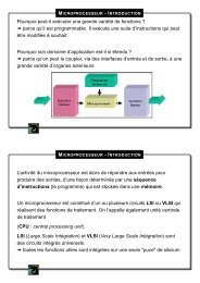 MICROPROCESSEUR-INTRODUCTION - Nerim