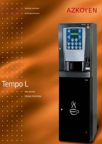 Tempo L - Vendwest Vending Machines