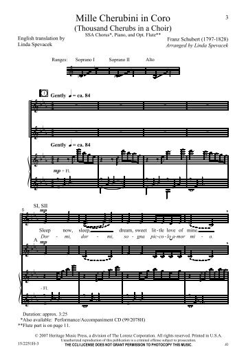 Finale 2006 - [15-2251H Mille Cherubini in Coro] - Lorenz