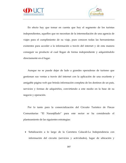 Proyecto Final Circuito Turistico El Naranjillado.pdf - Repositorio ...