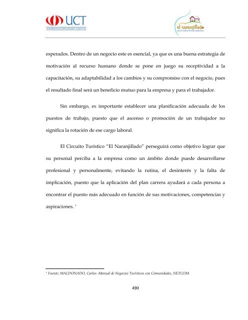 Proyecto Final Circuito Turistico El Naranjillado.pdf - Repositorio ...