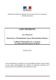 Livret rÃ©fÃ©rentiel BP JEPS EEDD - PÃ´le Ressources National Sports ...