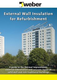 External Wall Insulation For Refurbishment - Weber Ireland