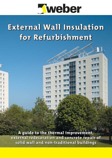 External Wall Insulation For Refurbishment - Weber Ireland