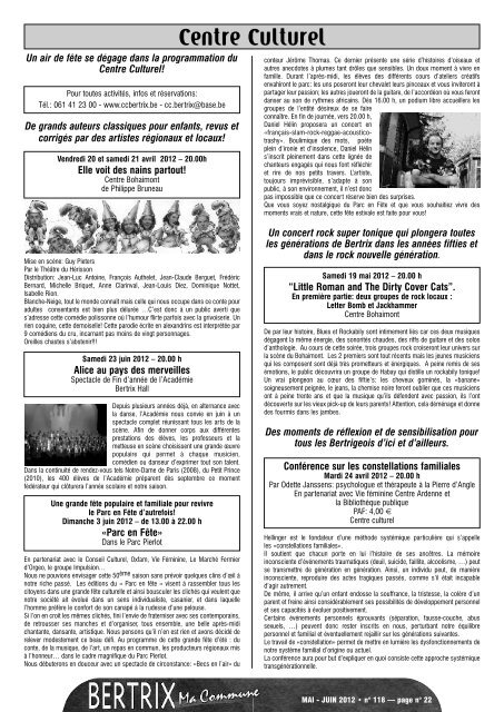 Revue Communale de Bertrix nÂ° 118