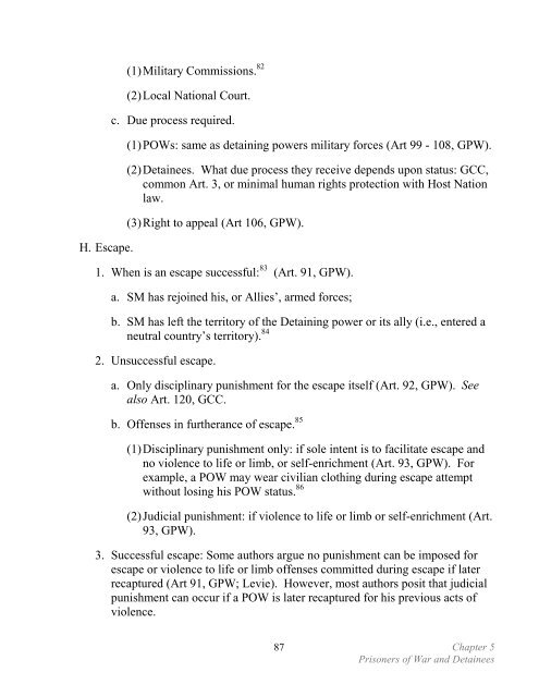 Law of War Workshop Deskbook - Higgins Counterterrorism ...