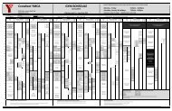 GYM SCHEDULE Crowfoot YMCA - YMCA Calgary