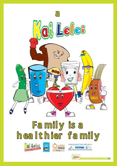 Kai Lelei - Recipes for Large Families - Health Navigator NZ