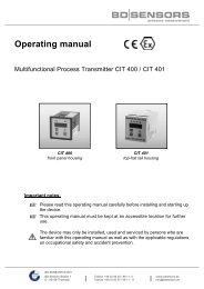 Standard English - BD|SENSORS