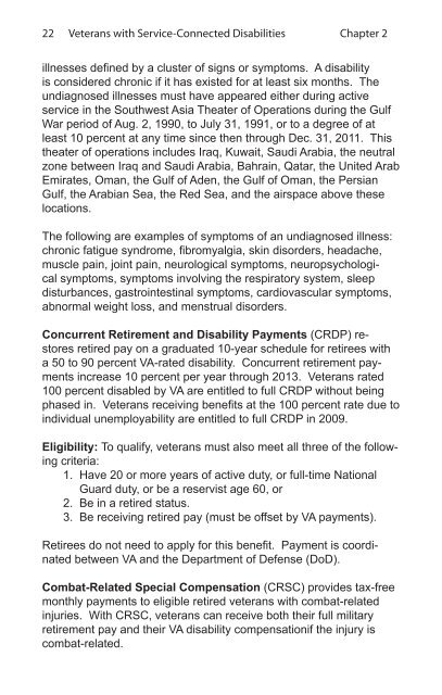 Federal Benefits for Veterans and Dependents - CT.gov