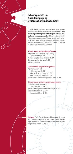 Programm 2010 Ihr Motor fÃ¼r wirkungsvolles Engagement