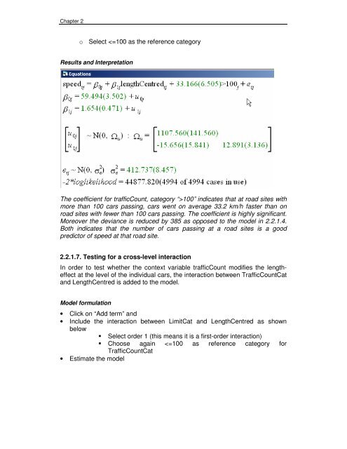 Multilevel modelling and time series analysis in ... - ERSO - Swov