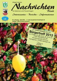 Nachrichtenblatt April 2013 - Werbegemeinschaft Geismar ...