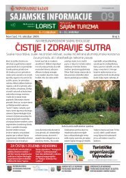 ÄISTIJE I ZDRAVIJE SUTRA - Novosadski sajam